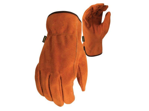 STANLEY� SY710 Split Cowhide Driver Gloves - Large
