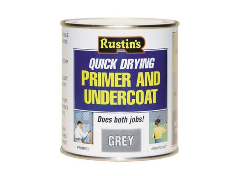 Rustins Quick Dry Primer & Undercoat Grey 2.5 Litre