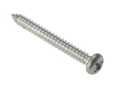 ForgeFix General Purpose Pozi Compatible Screw CSK Round Head TT ZP 1.1/2in x 8 Box 200