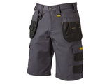 DEWALT Cheverley Lightweight Grey Polycotton Shorts Waist 36in