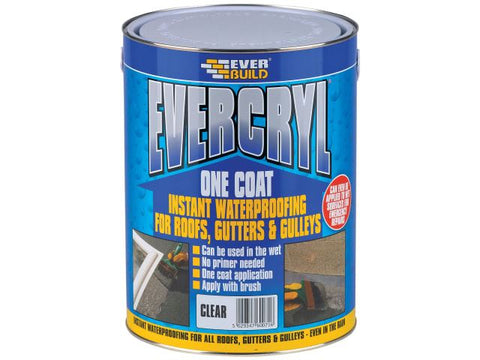Everbuild EVERCRYL® One Coat Clear 1kg