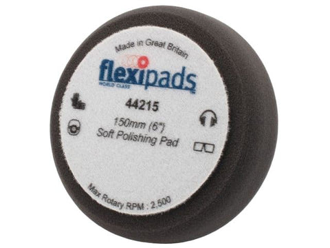 Flexipads World Class Black Polishing Foam 150mm x 50mm GRIP®