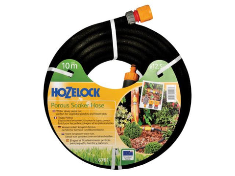 Hozelock Porous Soaker Hose 10m 12.5mm (1/2in) Diameter