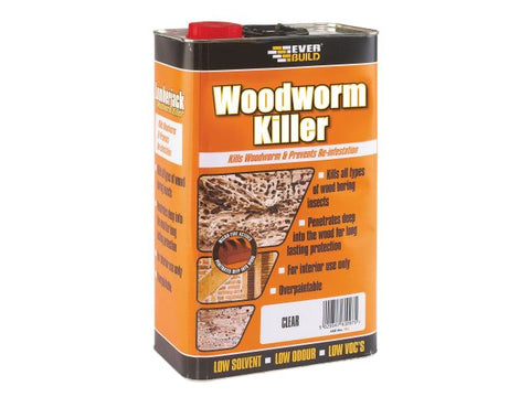 Everbuild Woodworm Killer 5 Litre