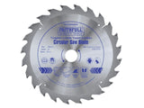 Faithfull TCT Cordless Trimsaw Blade 165 x 20mm x 24T POS