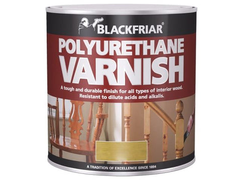 Blackfriar Polyurethane Varnish Satin Golden Oak 250ml
