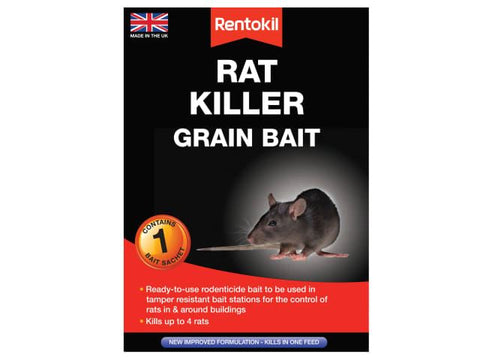 Rentokil Rat Killer Grain Bait 1 Sachet