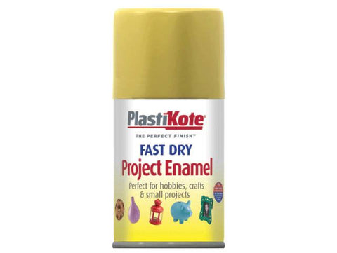 PlastiKote Fast Dry Enamel Aerosol Gold Leaf 100ml