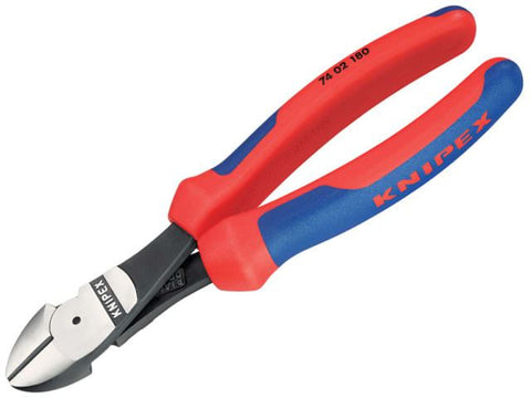 Knipex High Leverage Diagonal Cutters Multi-Component Grip 200mm (8in)