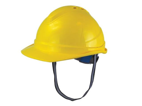 Scan Deluxe Safety Helmet Yellow