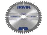 IRWIN Professional Aluminium Circular Saw Blade 160 x 20mm x 56T TCG