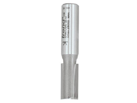 Trend 3/08 x 1/2 TCT Two Flute Cutter 12.7mm x 25mm