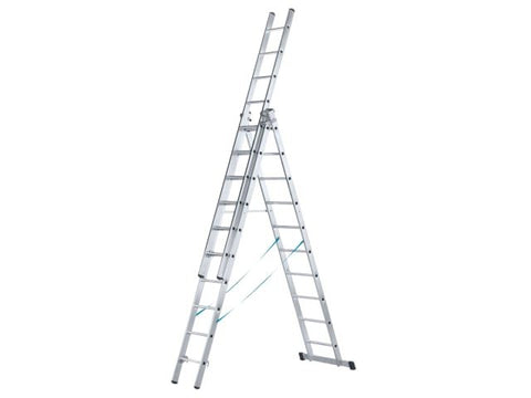 Zarges Skymaster™ Trade Combination Ladder 3-Part 3 x 7 Rungs