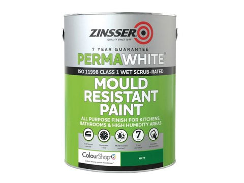 Zinsser Perma-White Interior Paint Matt 2.5 litre
