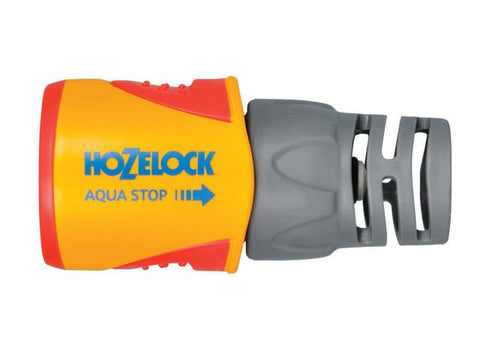 Hozelock 2055 AquaStop Plus Hose Connector for Ø12.5-15mm (1/2-5/8in) Hose