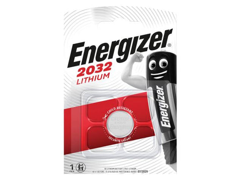 Energizer CR2032 Coin Lithium Battery Single