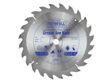 Faithfull TCT Cordless Trimsaw Blade 136 x 10mm x 24T POS