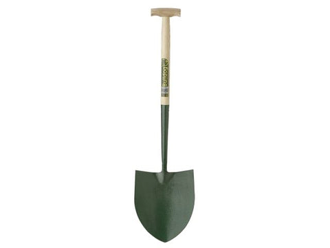 Bulldog 5RM2T Solid Socket Shovel Round No.2 T Handle