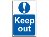 Scan Keep Out - PVC 400 x 600mm