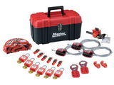 Master Lock Valve & Electrical Lockout Toolbox Kit 23-Piece