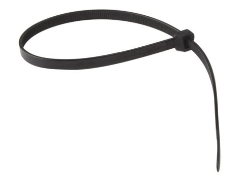 ForgeFix Cable Tie Black 8.0 x 450mm (Bag 100)