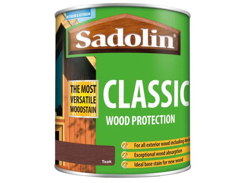 Sadolin Classic Wood Protection Teak 1 litre