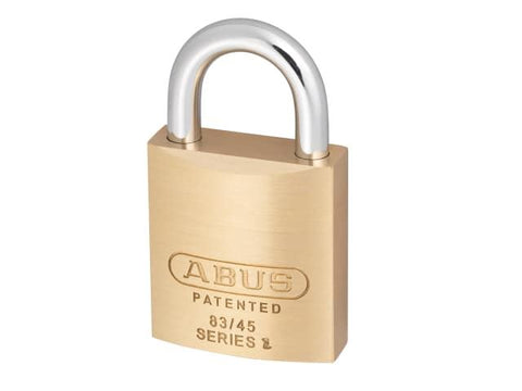 Abus Mechanical 83/45mm Brass Body Padlock Keyed Alike 2745