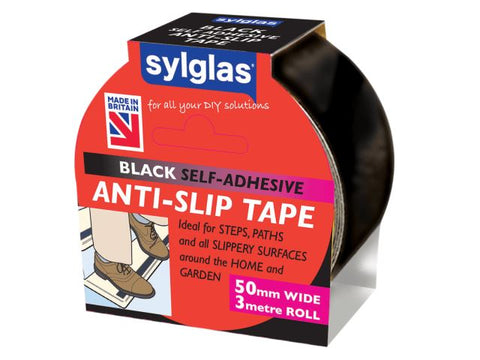 Sylglass Anti-Slip Tape 50mm x 3m Black