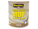 Rustins Quick Drying MDF Sealer Clear 250ml