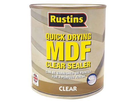Rustins Quick Drying MDF Sealer Clear 250ml
