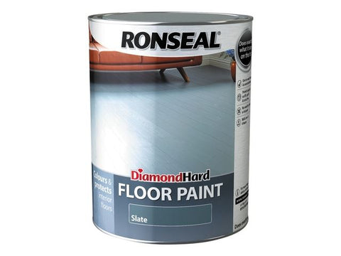 Ronseal Diamond Hard Floor Paint Slate 5 Litre