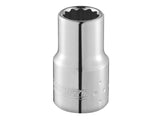 Expert Bi-Hexagon Socket 12 Point Regular 1/4in Drive 11/32in