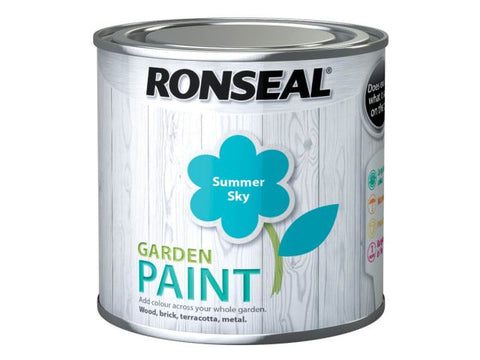 Ronseal Garden Paint Summer Sky 250ml