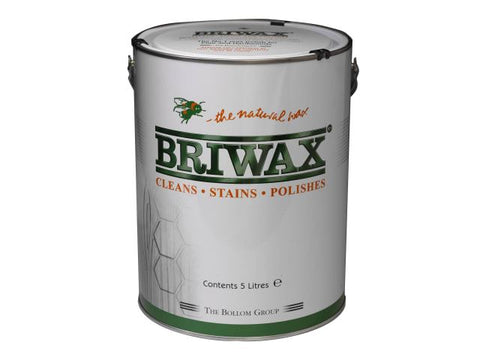 Briwax Wax Polish Original Medium Brown 5 litre