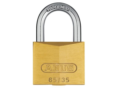 Abus Mechanical 65/35mm Brass Padlock