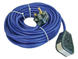 Faithfull Power Plus Trailing Lead 240 Volt 13 Amp 1.5mm Cable 14 Metre