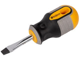 Roughneck Screwdriver Flared Tip 6.0 x 38mm Stubby