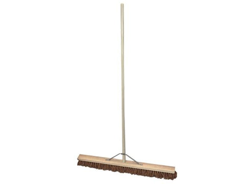 Faithfull Broom Soft Coco 90cm (36in) + Handle & Stay