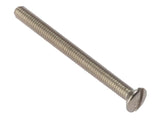 ForgeFix Socket Screw Slotted Raised Head Nickel Plated 3.5 x 25mm Bag 100