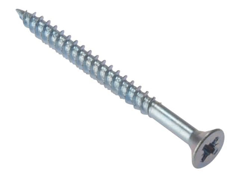 ForgeFix General Purpose Pozi Compatible Screw CSK TT ZP 3in x 8 Box 100