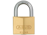 Abus Mechanical 65/40mm Brass Padlock Keyed Alike 404