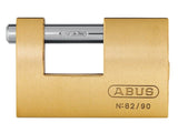 Abus Mechanical 82/90mm Monoblock Brass Shutter Padlock