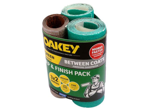 Oakey Prep & Finish Pack 3 x 2m Assorted
