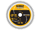 DEWALT FlexVolt XR Circular Saw Blade 190 x 30mm x 60T