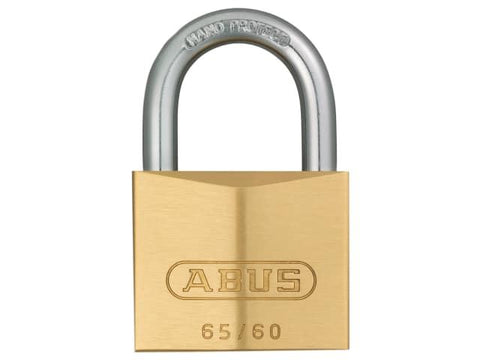 Abus Mechanical 65/60mm Brass Padlock Keyed Alike 601