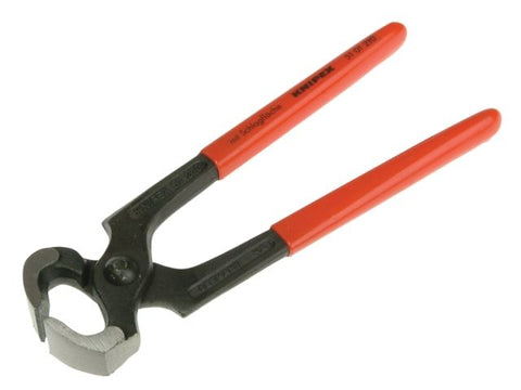 Knipex Hammerhead Style Carpenter's Pincers PVC Grip 210mm (8.1/4in)