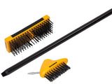 Roughneck Patio & Decking Brush Set 3 Piece