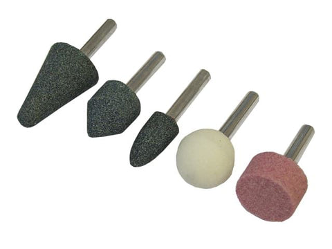 Faithfull Mounted Grinding Stones Set 5 Piece