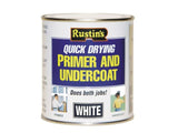 Rustins Quick Dry Primer & Undercoat White 500ml