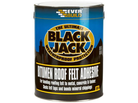 Everbuild Black Jack® 904 Bitumen Roof Felt Adhesive 1 litre